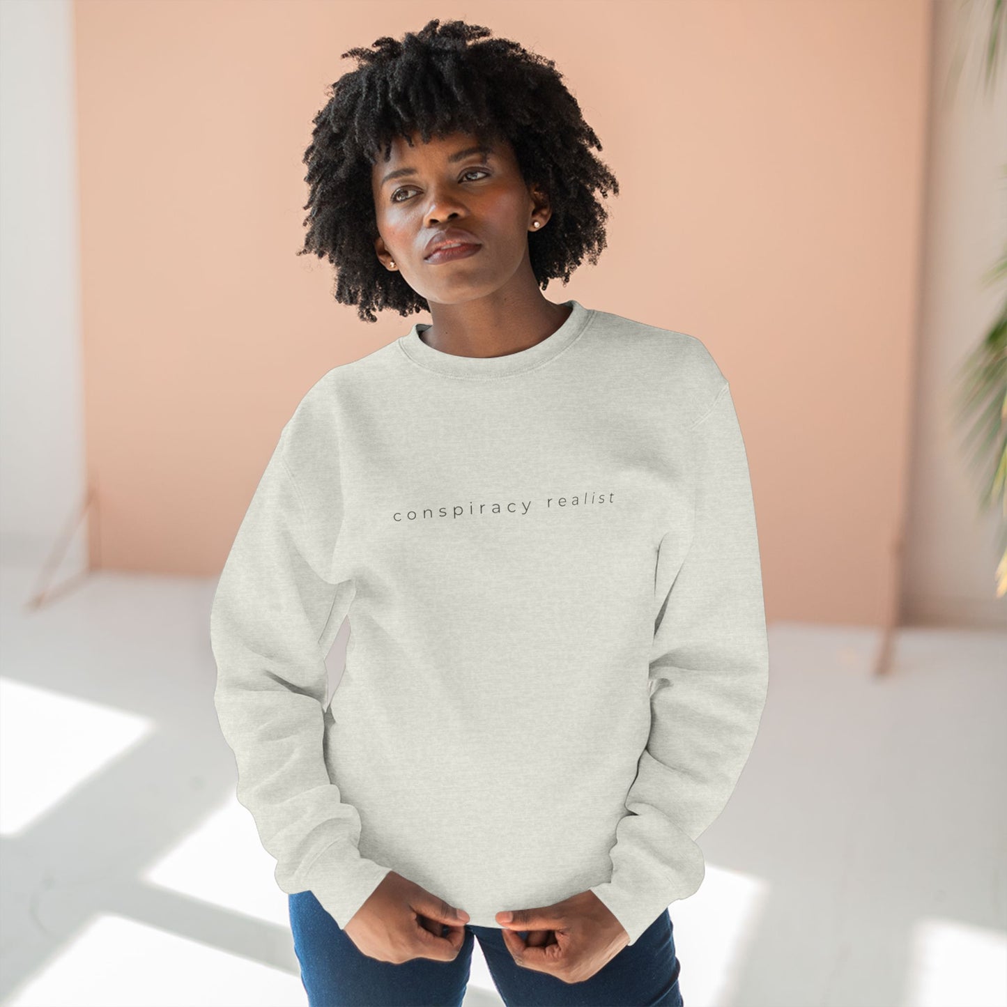 Conspiracy Realist Unisex Crewneck Sweatshirt