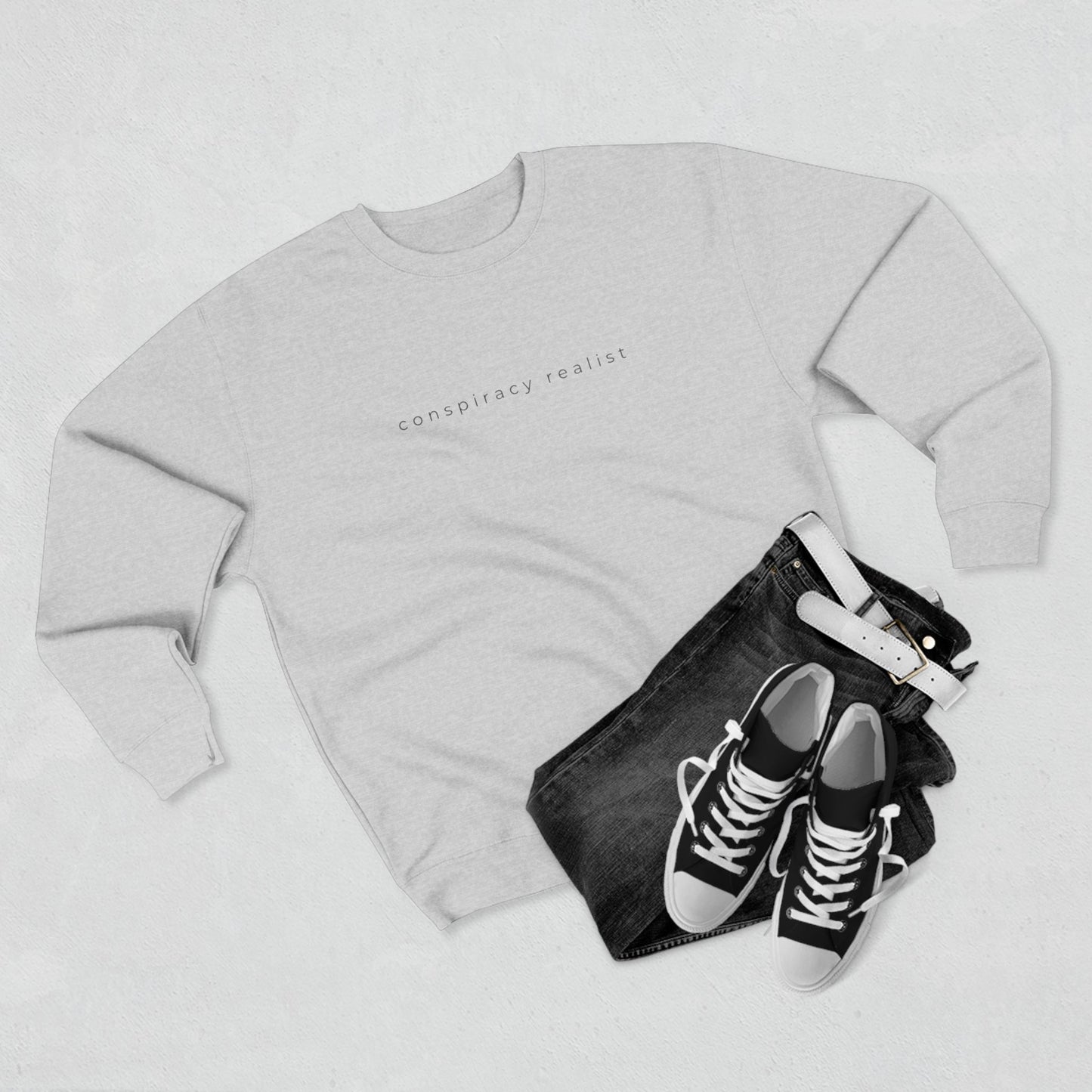 Conspiracy Realist Unisex Crewneck Sweatshirt