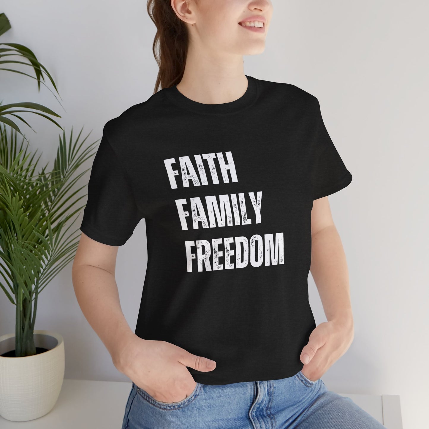 Faith Family Freedom Short Sleeve Tee