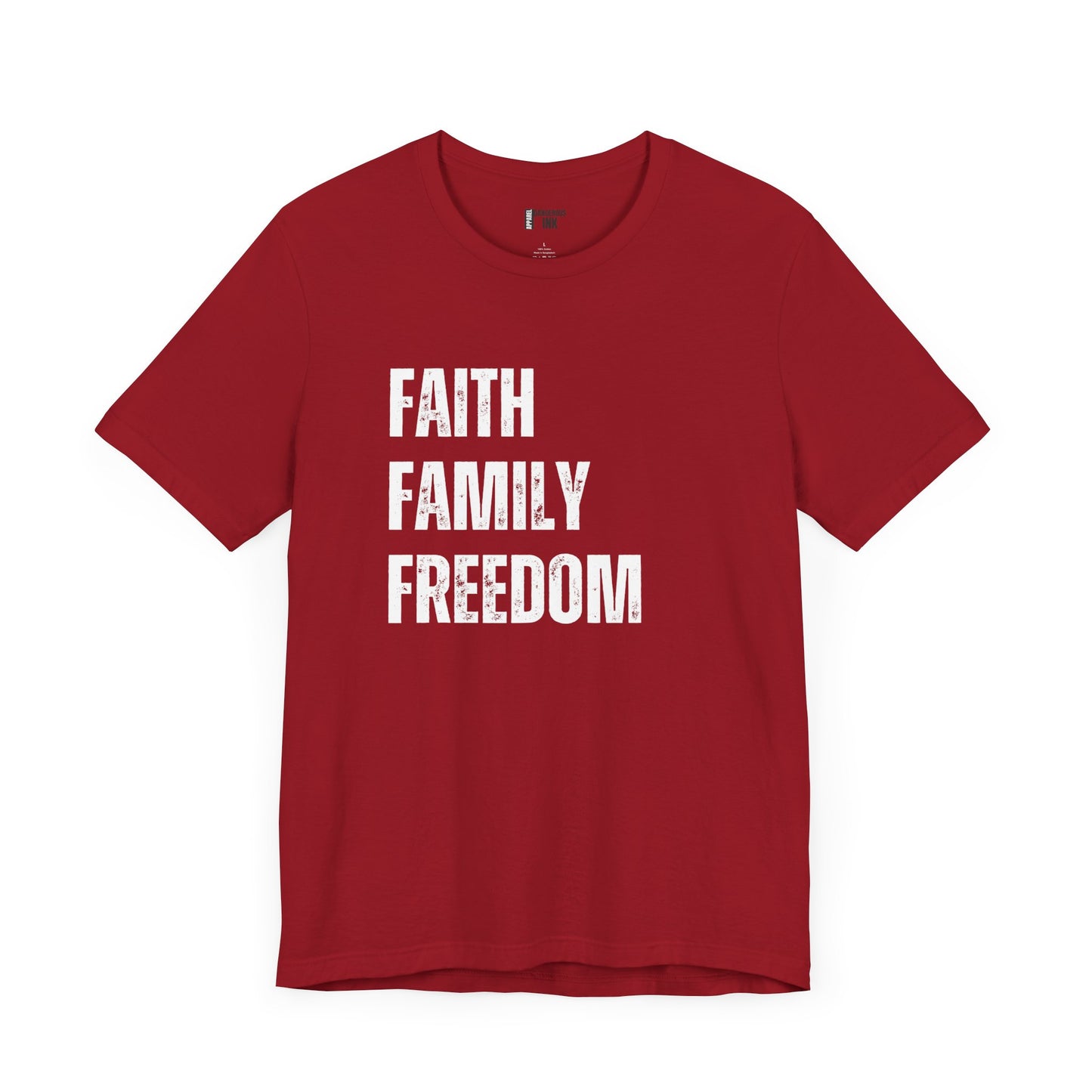 Faith Family Freedom Short Sleeve Tee