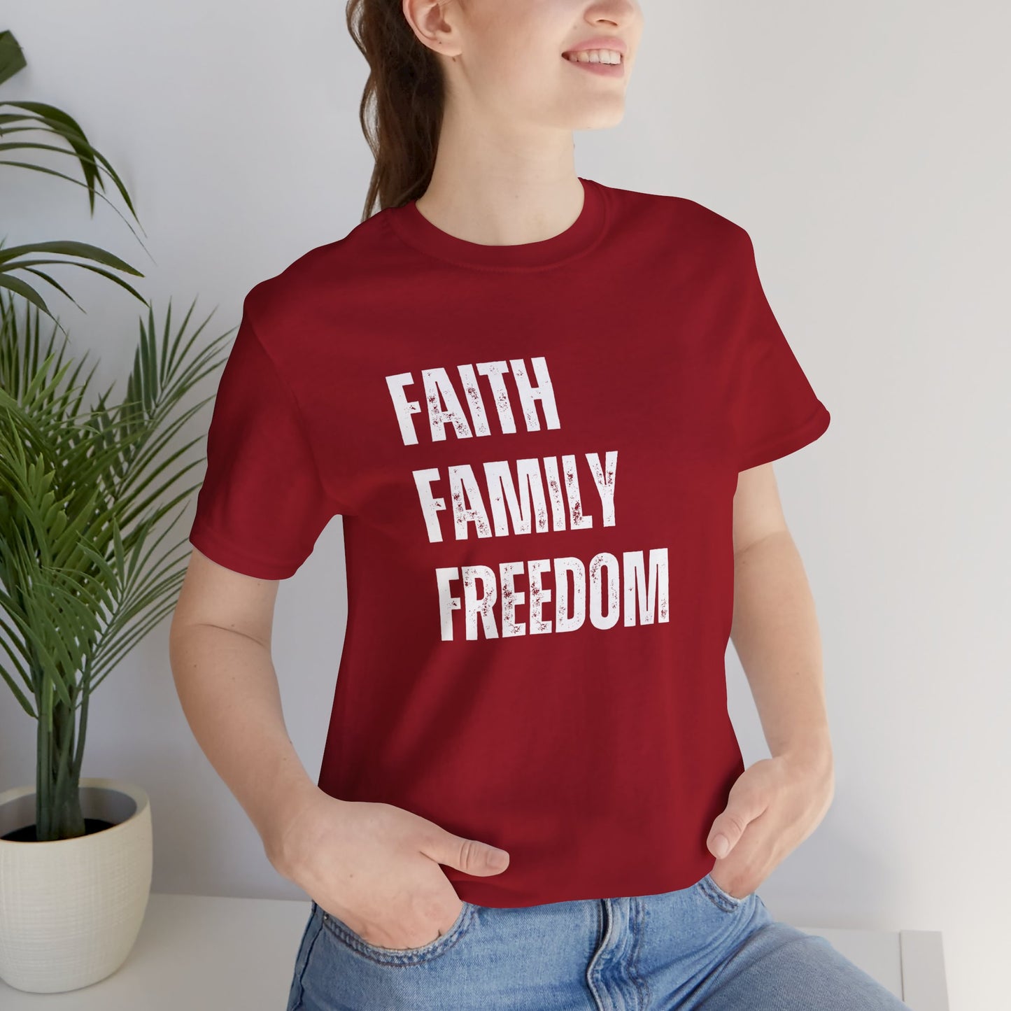 Faith Family Freedom Short Sleeve Tee