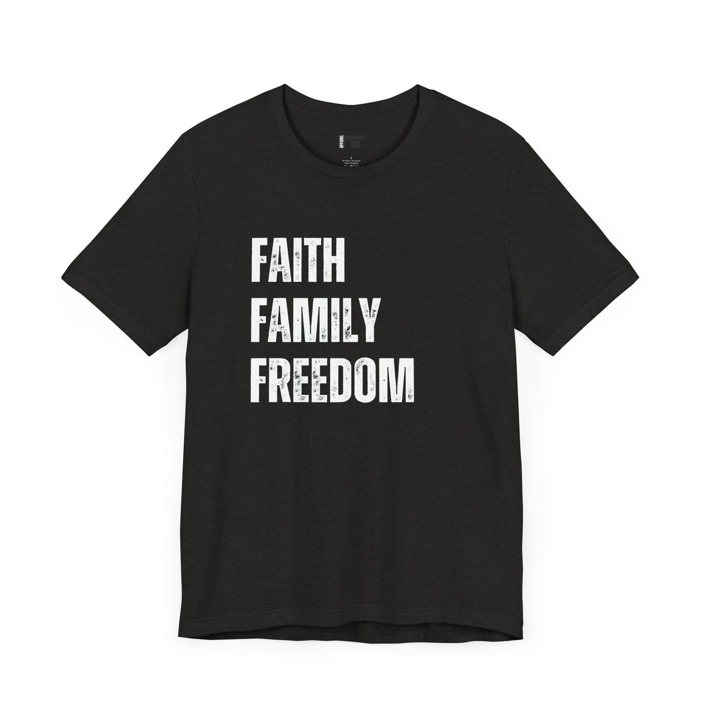 Faith Family Freedom Short Sleeve Tee