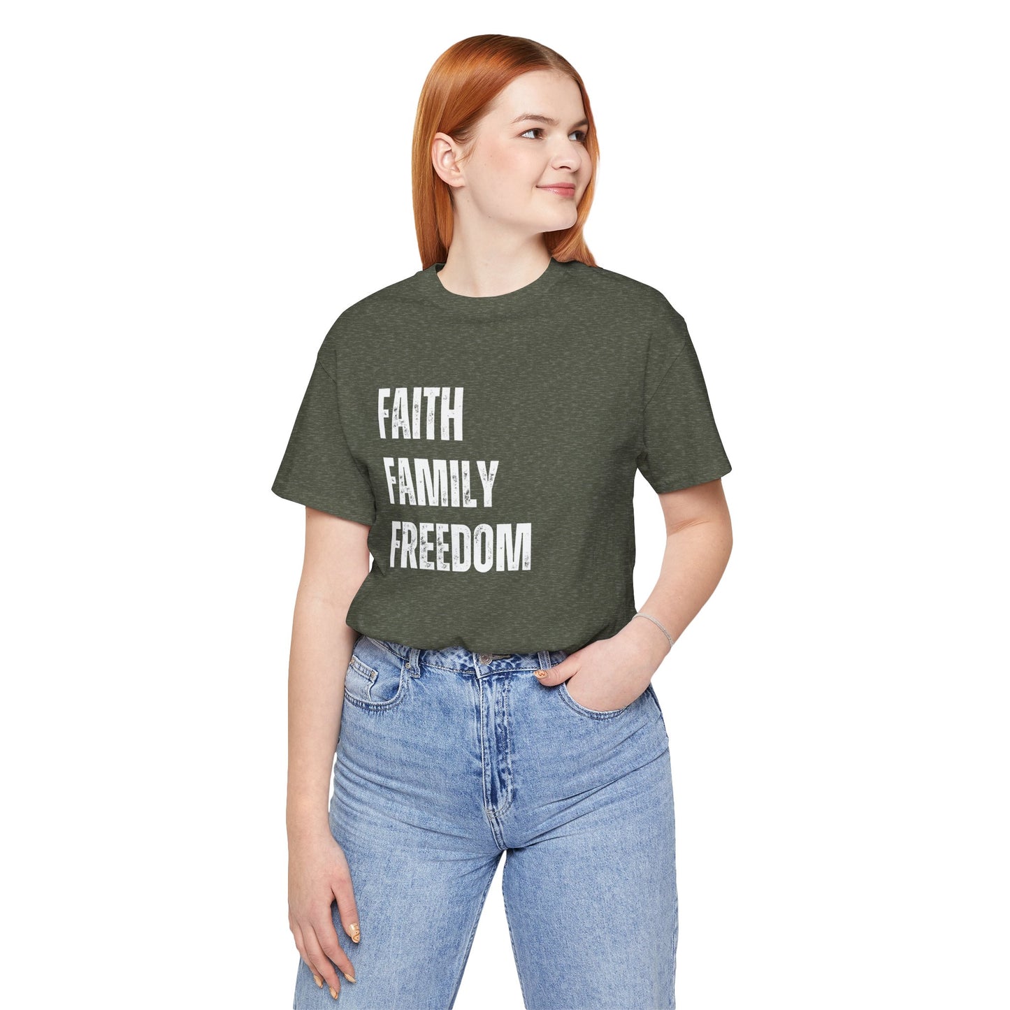 Faith Family Freedom Short Sleeve Tee