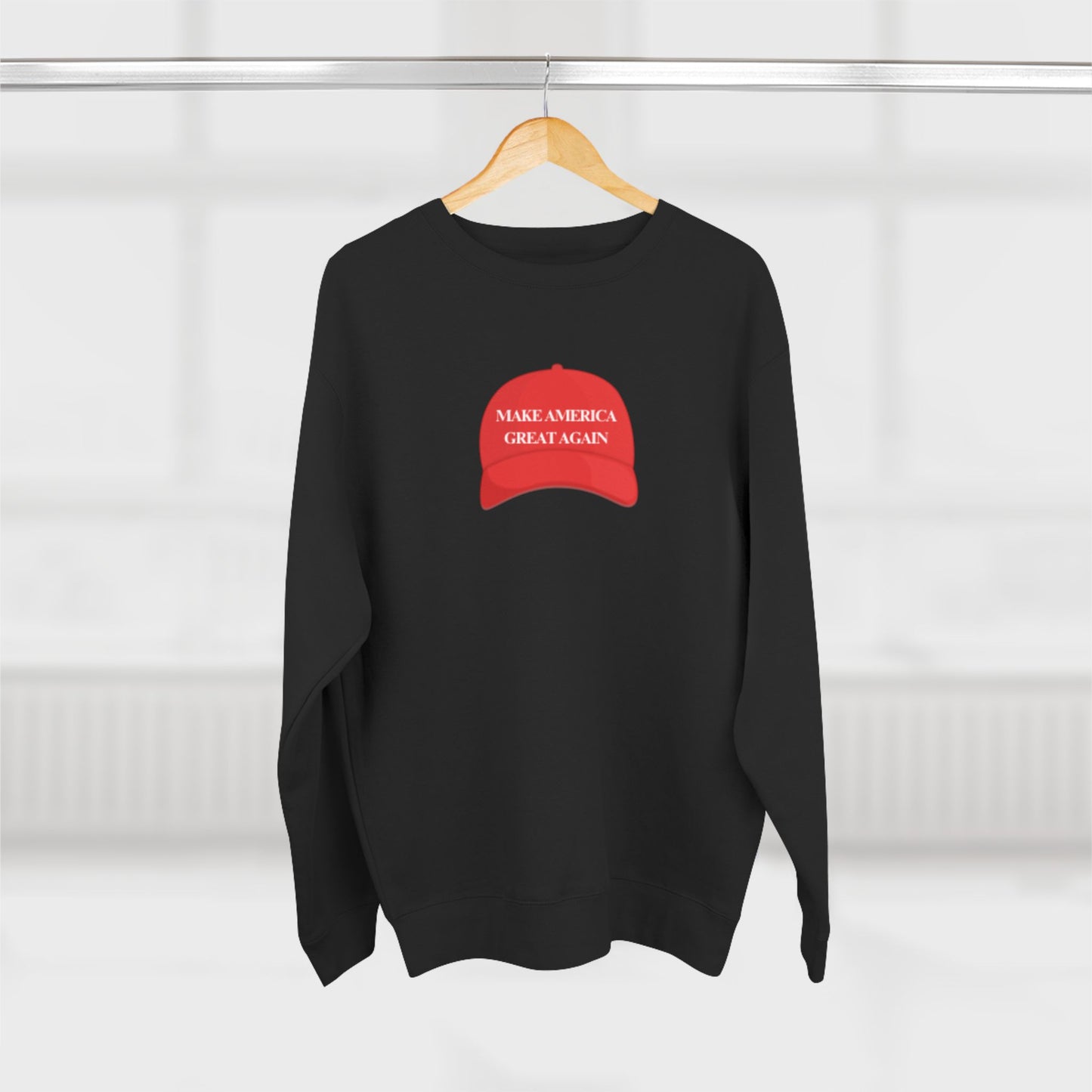 MAGA Hat Unisex Crewneck Sweatshirt