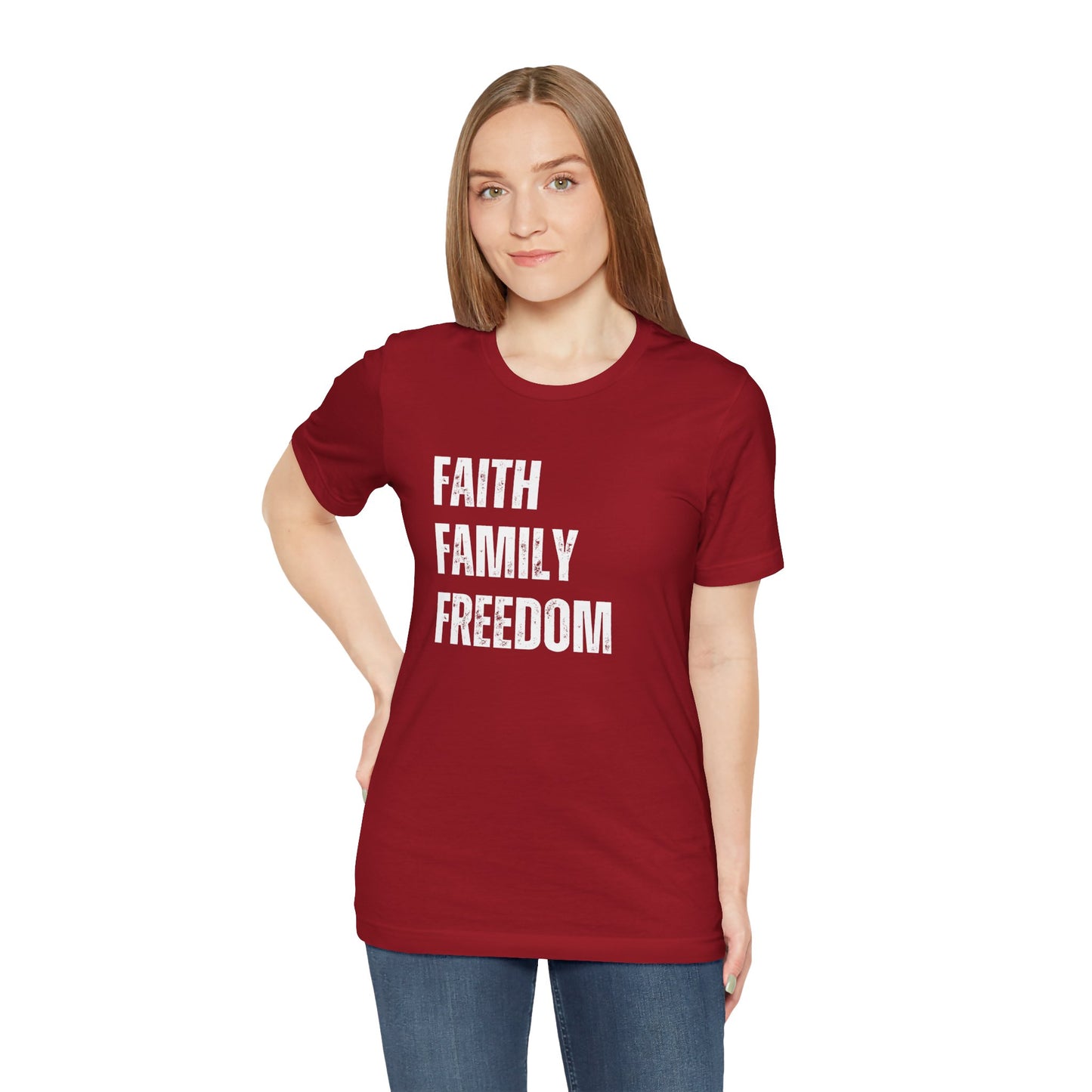 Faith Family Freedom Short Sleeve Tee