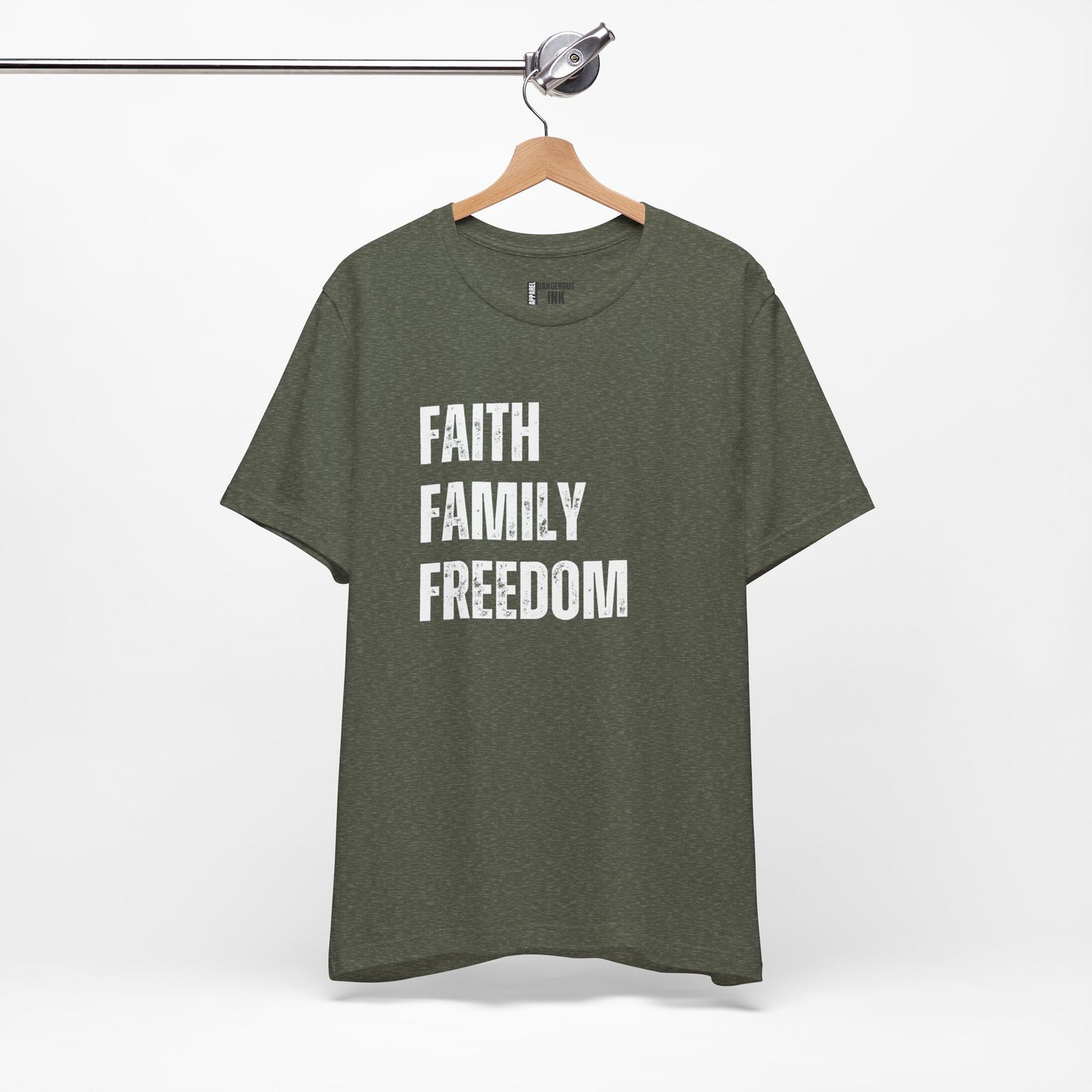 Faith Family Freedom Short Sleeve Tee